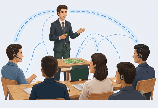 P2P Person to Person mode illustration